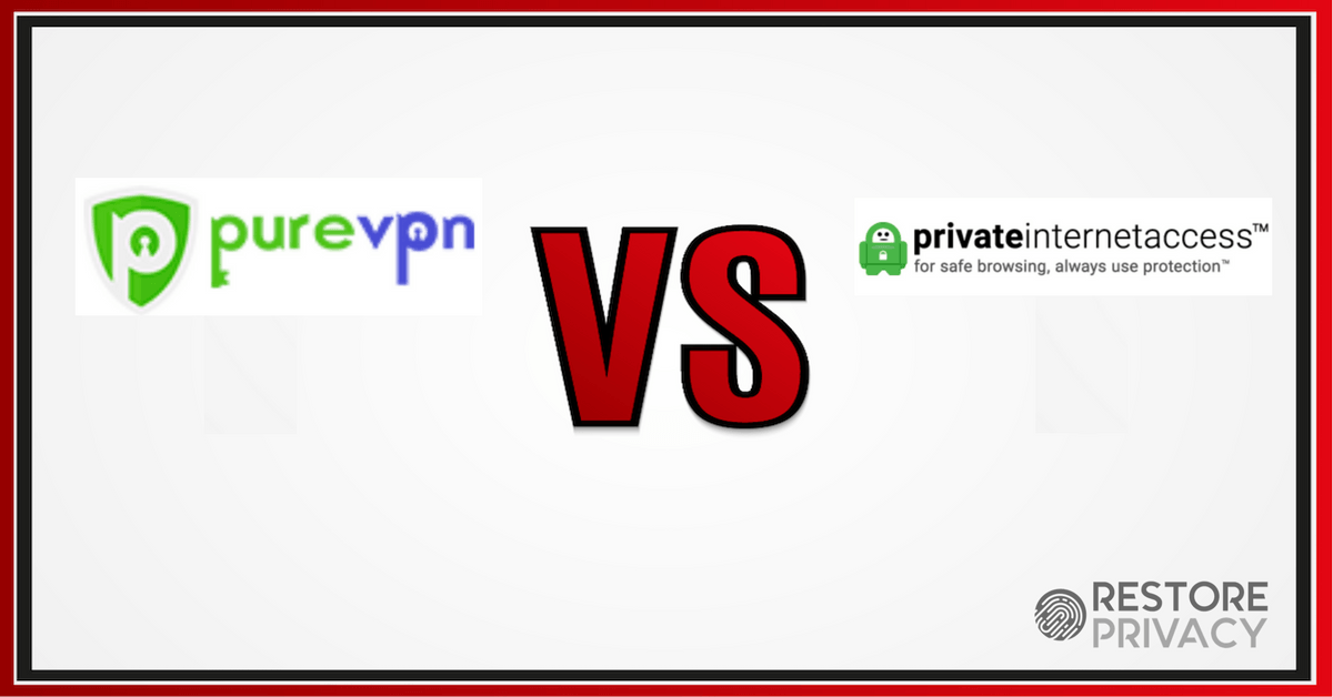 purevpn vs private internet access