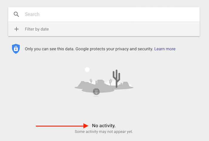 google history delete all my activity log