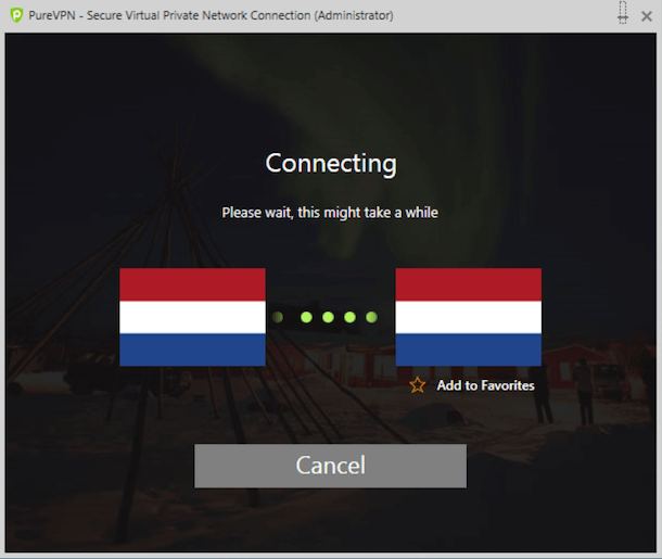 purevpn app does not connect