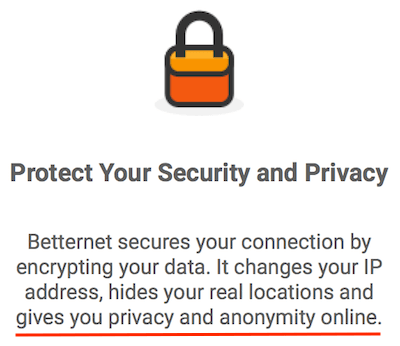 betternet vpn is safe