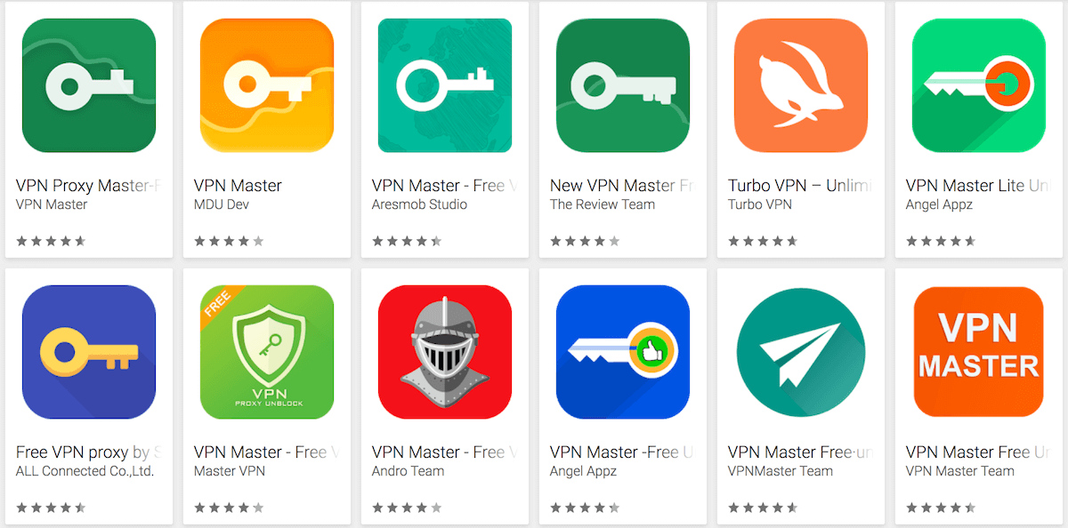 vpn proxy master android