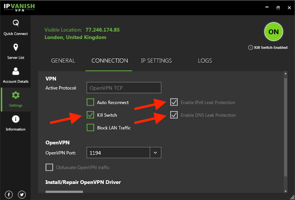 cancelling ipvanish