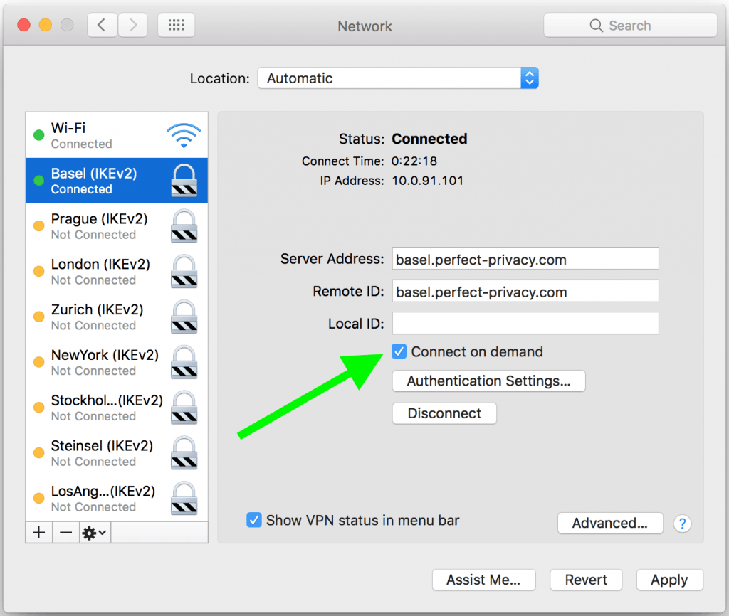 firewall for vpn connection mac