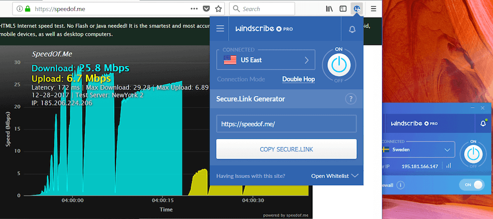 windscribe vpn browser extension