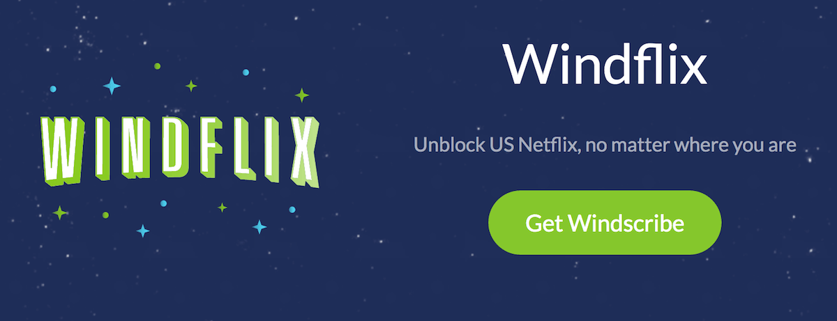 windscribe netflix