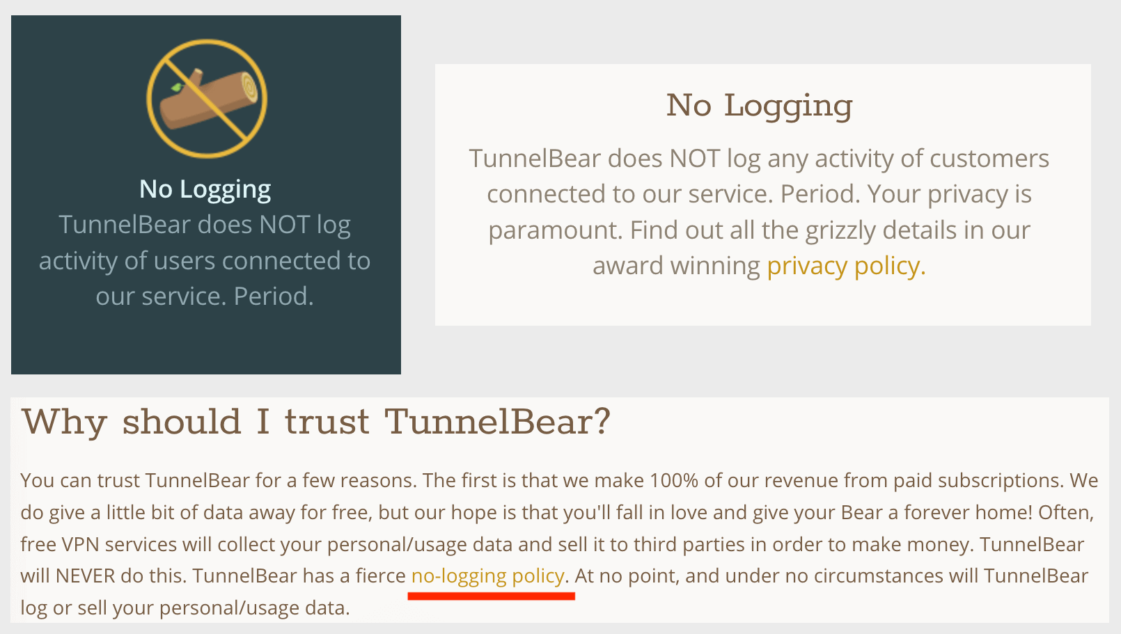 tunnelbear refund