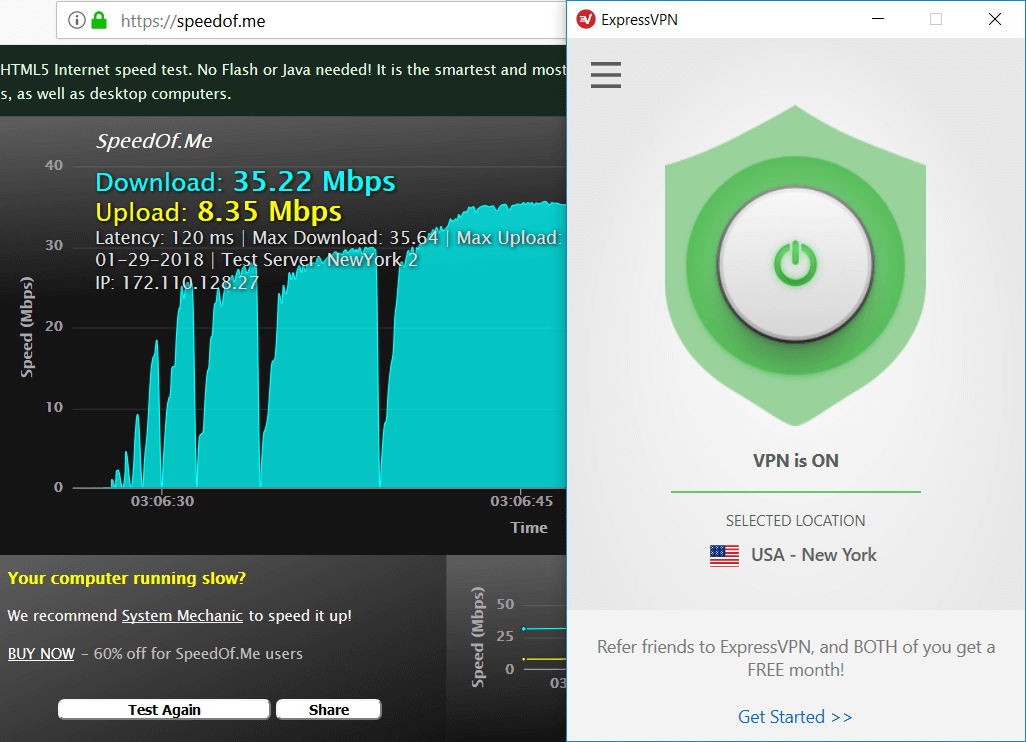 cyberghost vpn speeds