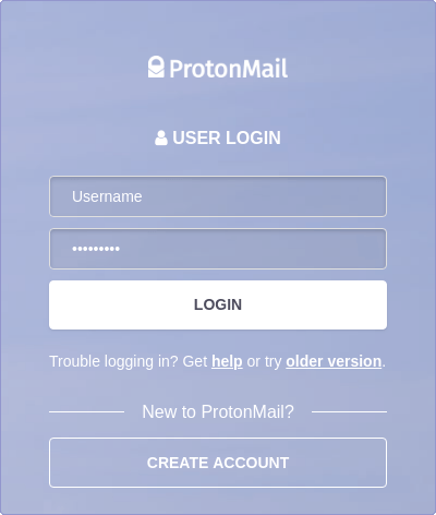 protonmail email login