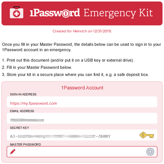 1password create password