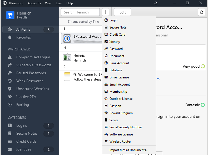 1password import passwords