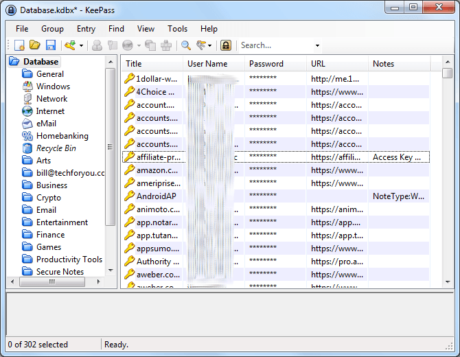 keepass with mono vs keepassxc