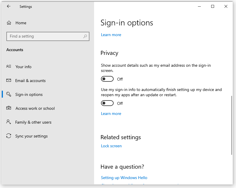 HP PCs - Accessibility options (Windows 10)