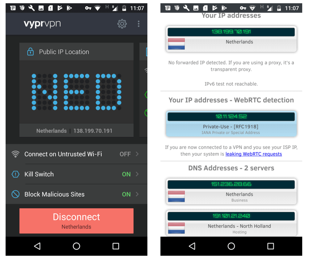 vyprvpn android