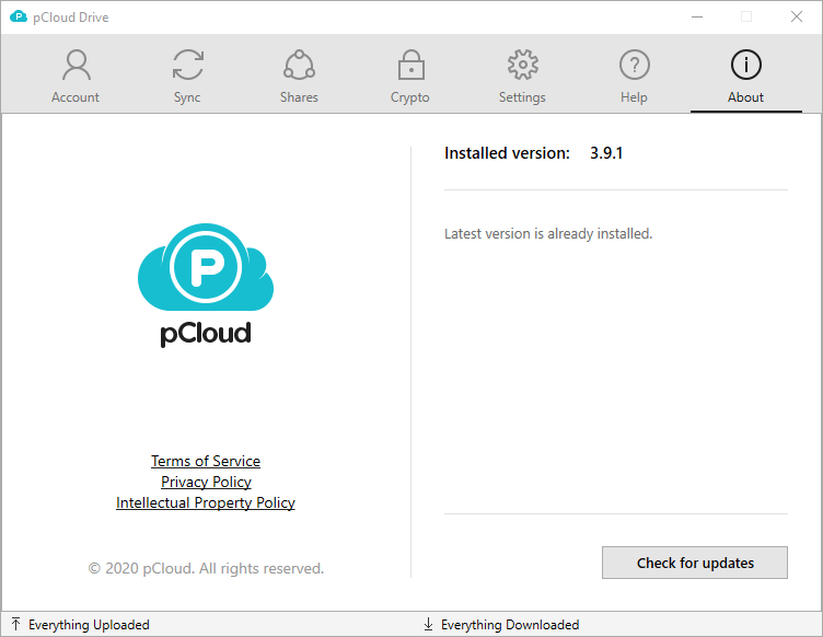 difference between pcloud sync and pcloud drive