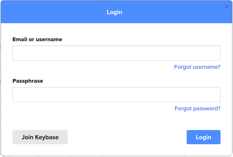 keybase file sharing