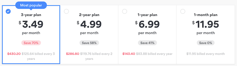 nord vpn monthly cost