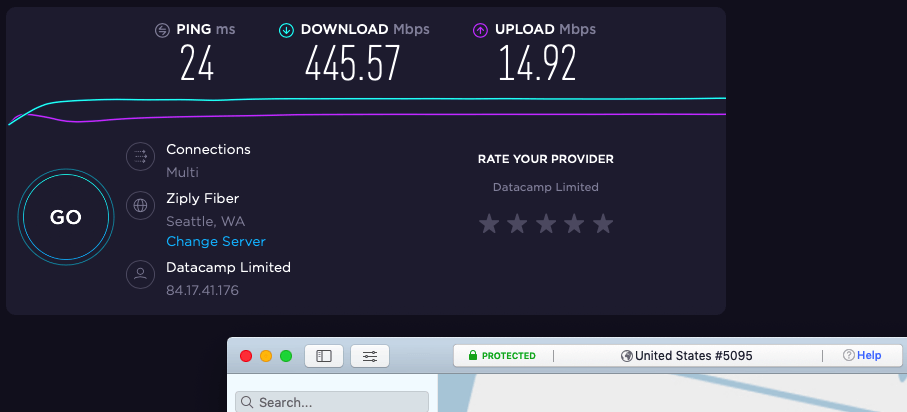 nord vpn download speed