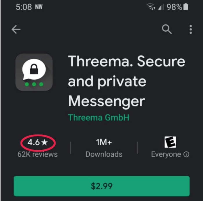 Threema secure messenger
