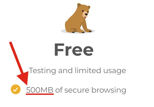 free vpn with limited data