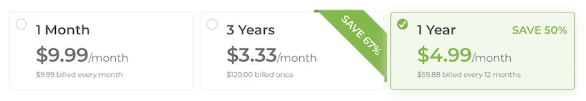 TunnelBear price vs Nordvpn