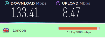 UK VPN speeds perfect privacy