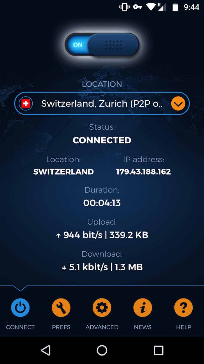 VPNac for android