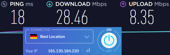 windscribe vpn speed