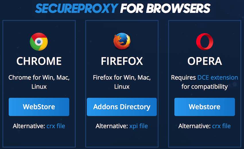 vpnac secure browser extension