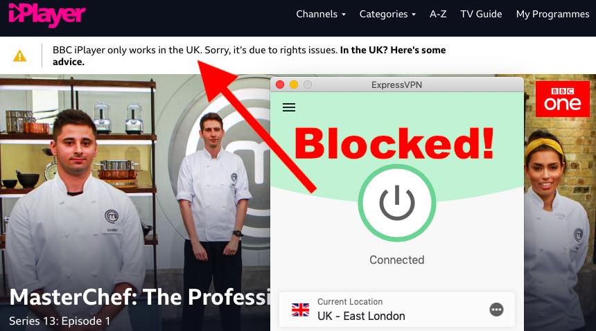 ExpressVPN BBC iPlayer vs NordVPN