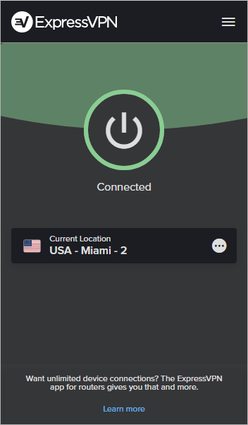 ExpressVPN Chrome browser extension