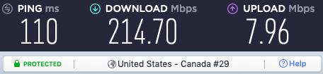 NordVPN double vpn speeds faster than ExpressVPN