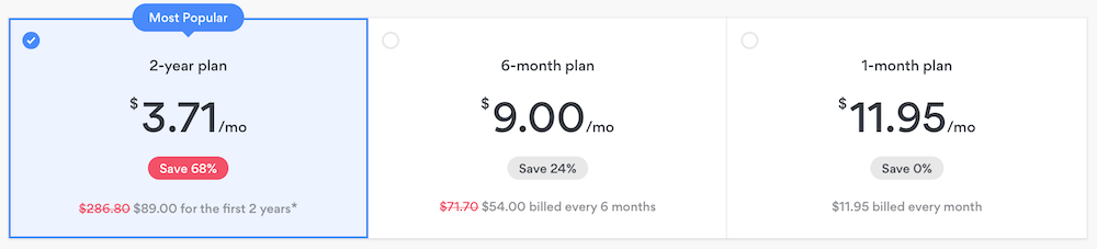 NordVPN price discount