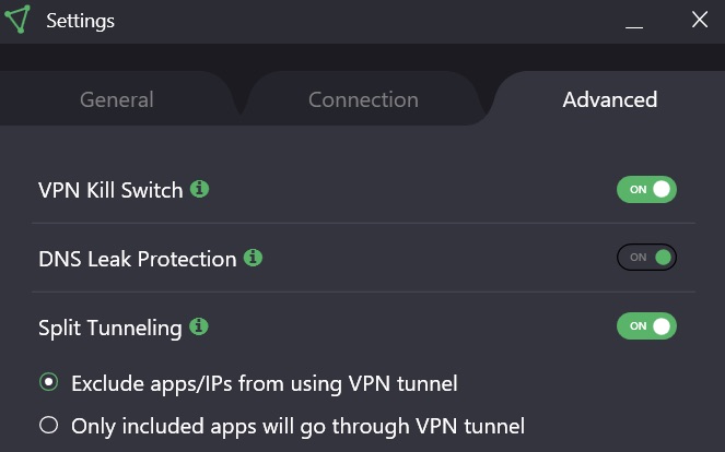 ProtonVPN Windows features
