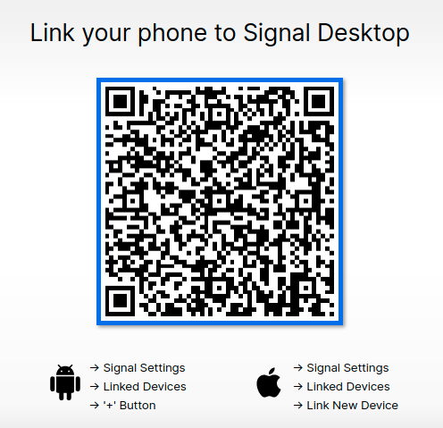 signal messenger for desktop