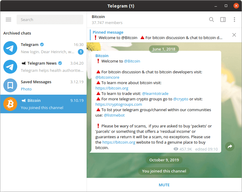 Telegram desktop github app