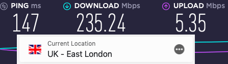 ExpressVPN UK server vs CyberGhost