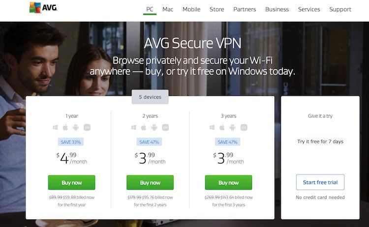 AVG Secure VPN