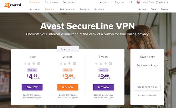 Avast VPN review