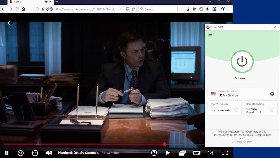 Express VPN to watch Netflix