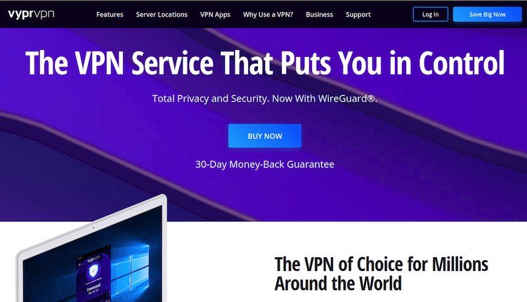 free vpn trial country selection