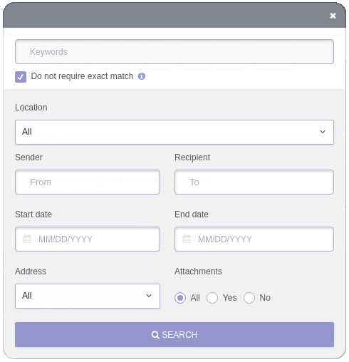 protonmail search