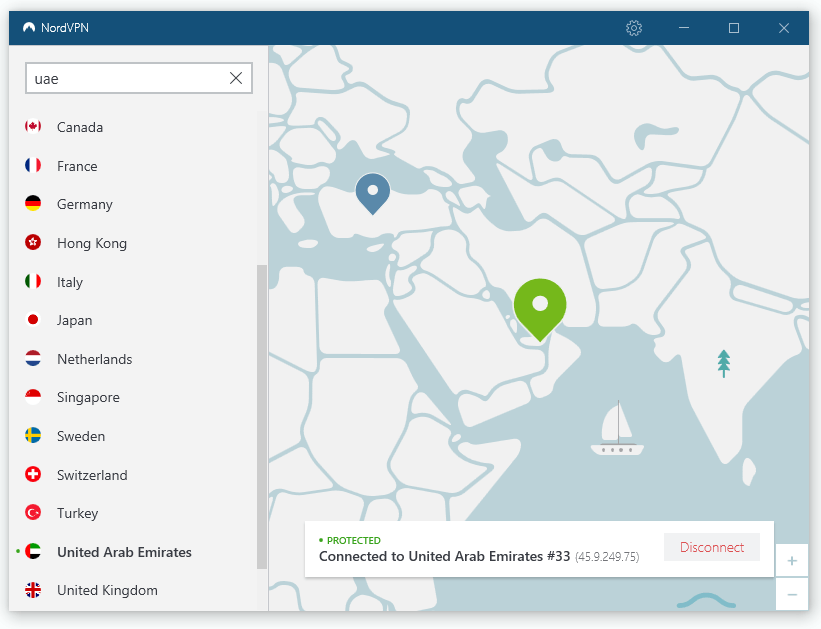 NordVPN for UAE