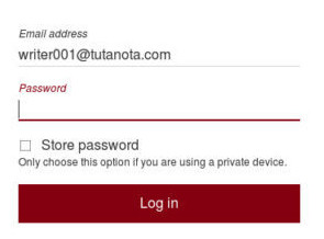 tutanota secure email log in