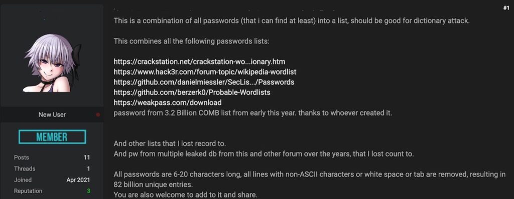 RockYou2021 Password breach