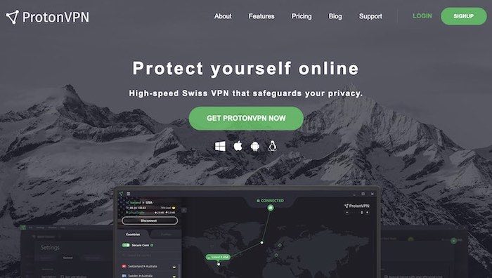 protonvpn servers