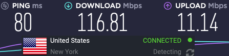 TorGuard compared to Nord VPN speeds
