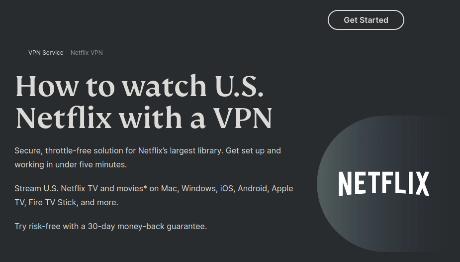 ExpressVPN for streaming Netflix with Chromecast