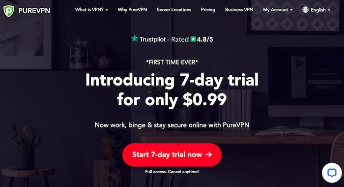 PureVPN review