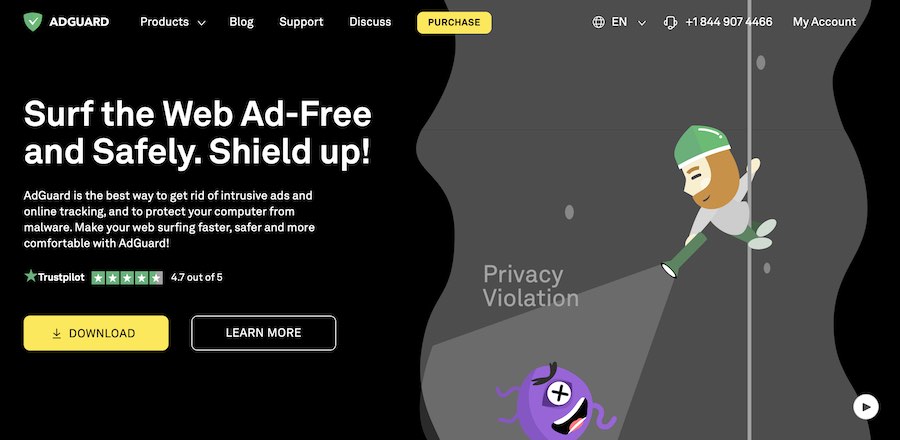 AdGuard ad blocker app