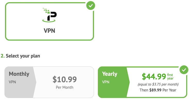 IPVanish prices vs Nord VPN